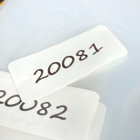 Coach CatEye Glasses HC6102 5440 Black Amber Varsity Stripe 51 18 140 20081 - Picture 7 of 7